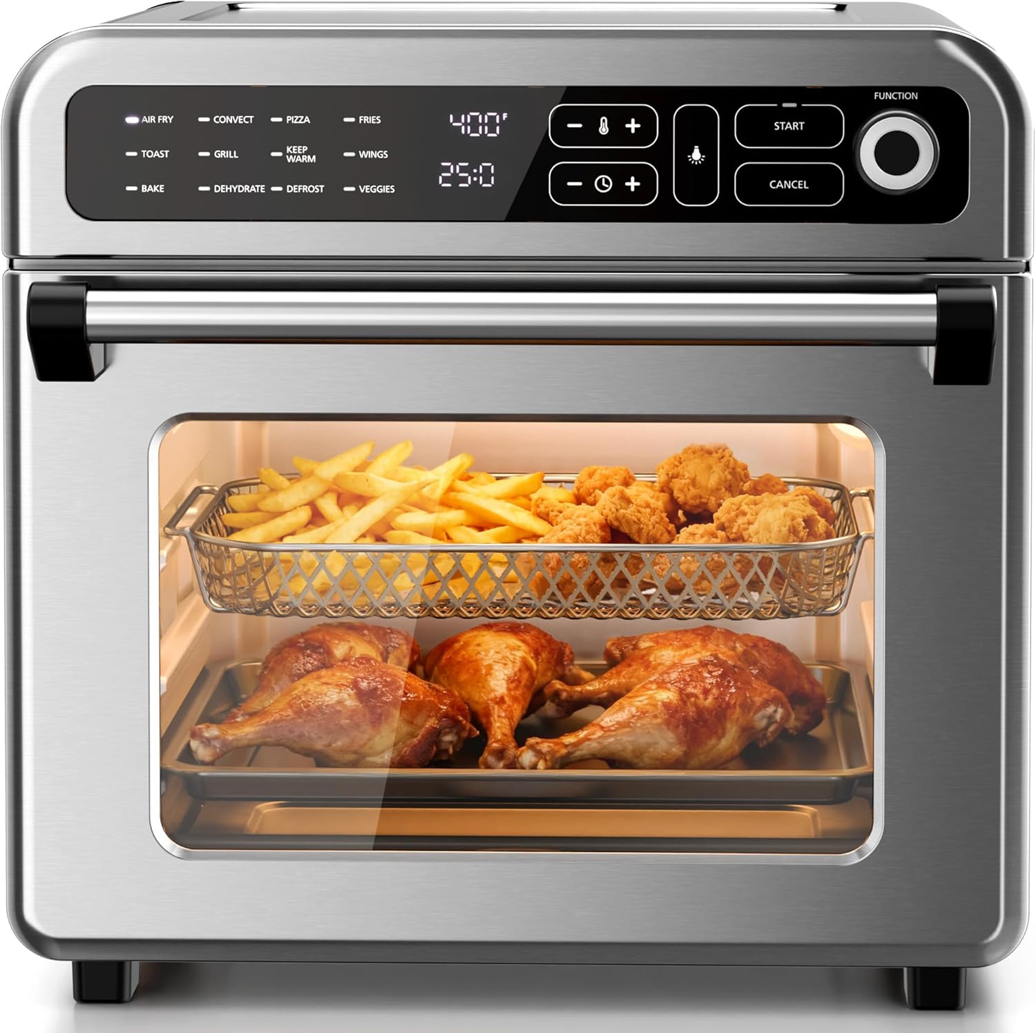 Kismile 19QT Air Fryer Toaster Oven Combo 93184KAF1